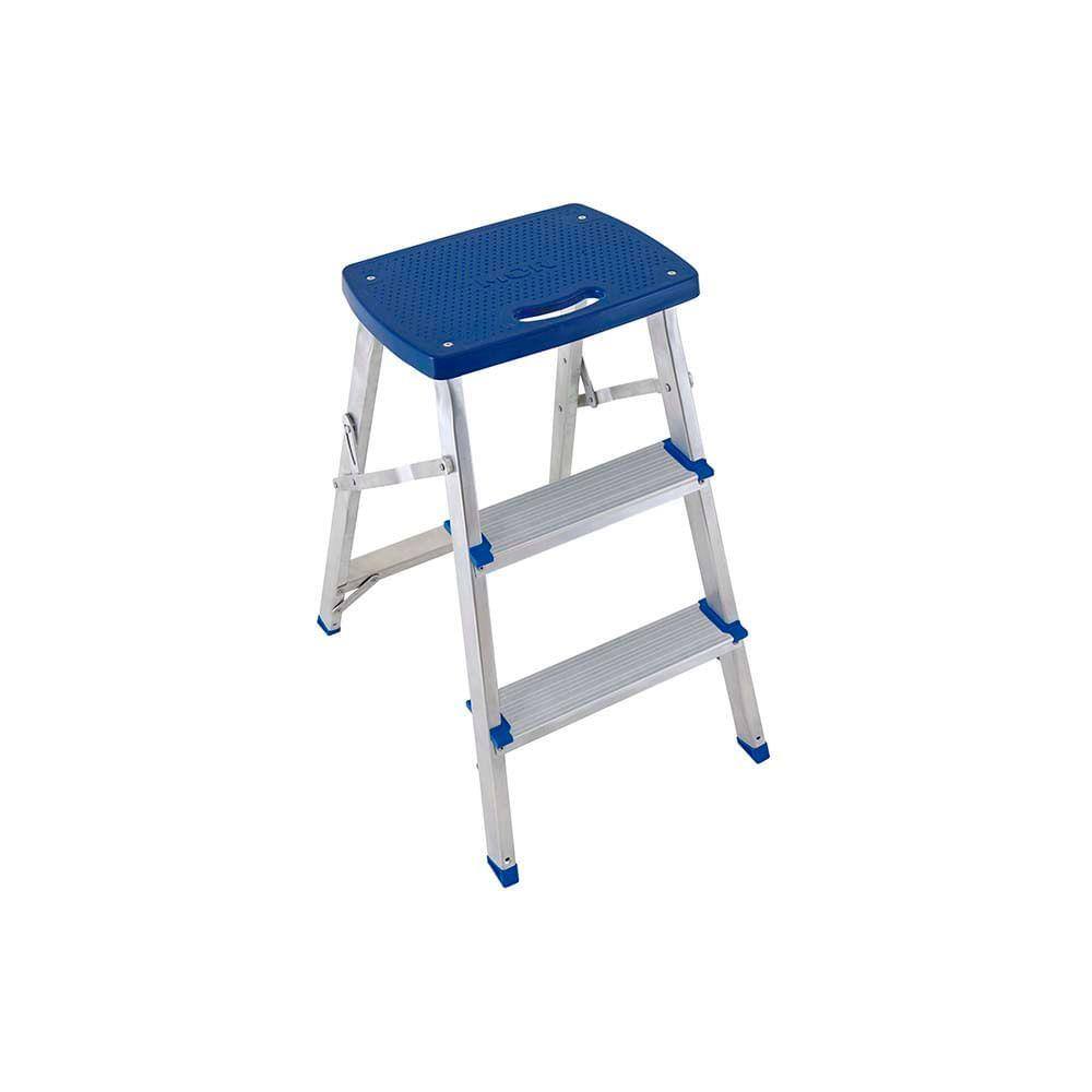 Escada Banqueta Alumínio 5107 Mor