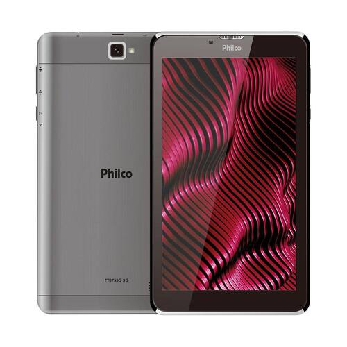 Tablet Multi-toque 7” Philco PTB7SSG Quad Core Android PIE 9.0 16Gb Menor preço em Tablet Multi-toque 7” Philco PTB7SSG Quad Core Android PIE 9.0 16Gb