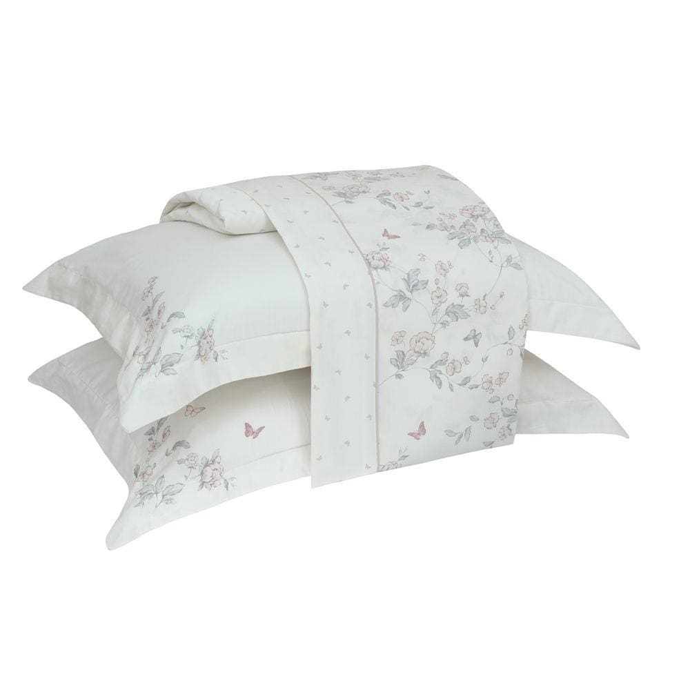 Jogo de Cama Solteiro Kacyumara Satinée Madeline3Pçs 300Fios