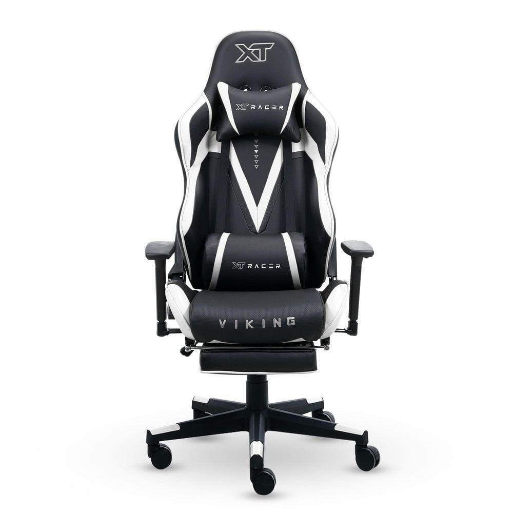 Cadeira Gamer Xt Racer Viking Series Com Apoio De Pés Branco