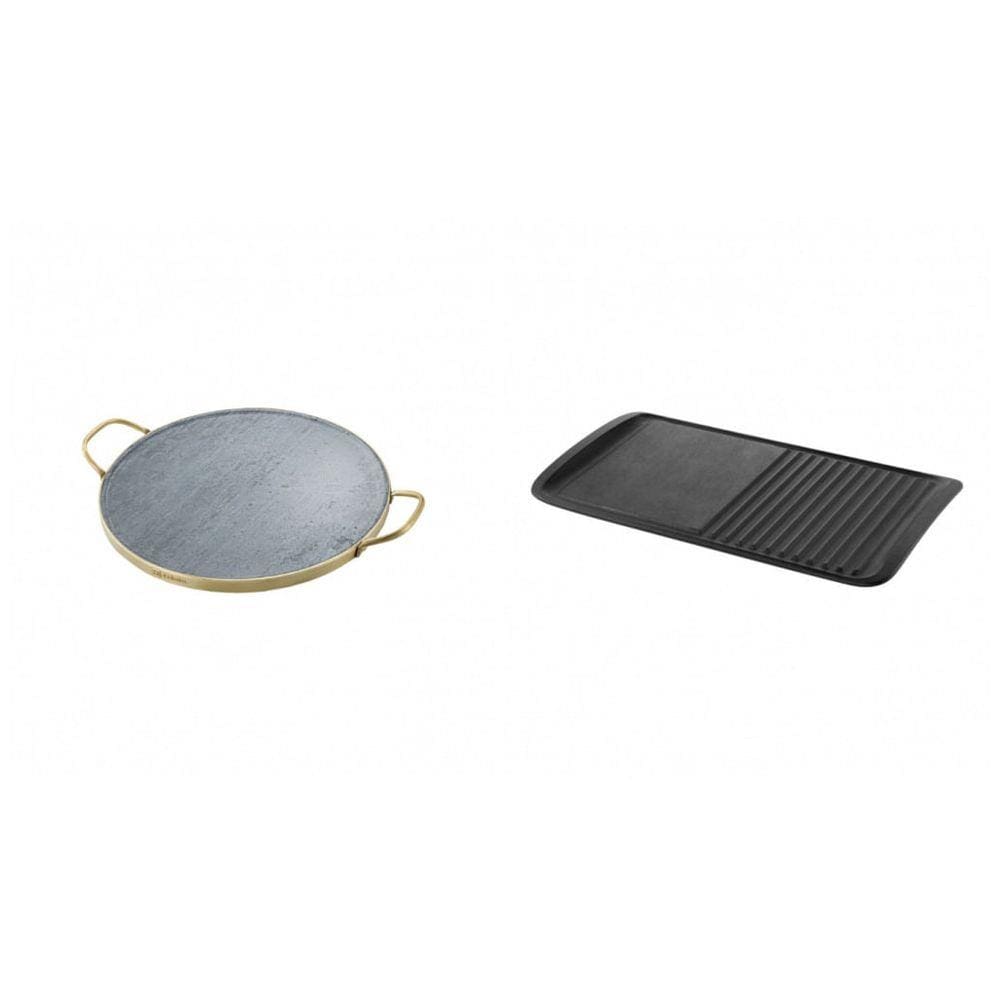 Kit Pedra para Pizza + Chapa Grill Electrolux