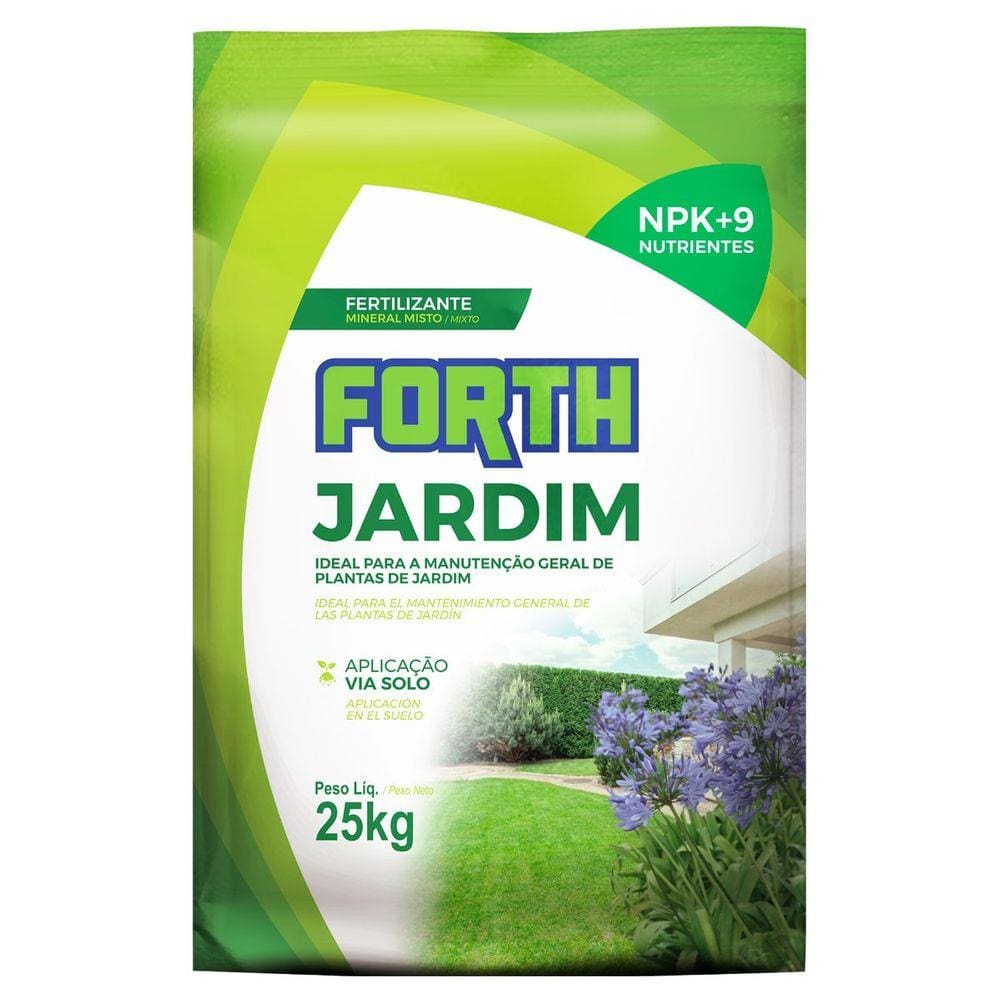 Fertilizante Farelado para Jardim 13-05-13 + Micros Forth 25 kg