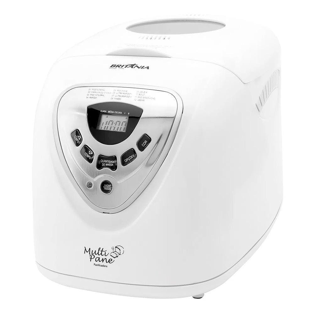 Panificadora Elétrica Britânia 650W Multipane Branca 220V