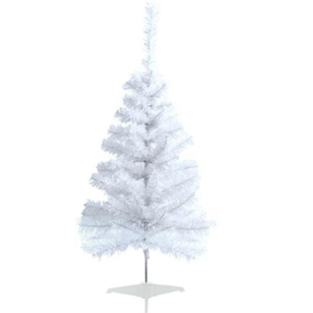 Árvore De Natal Branca 90cm Decoração Natal