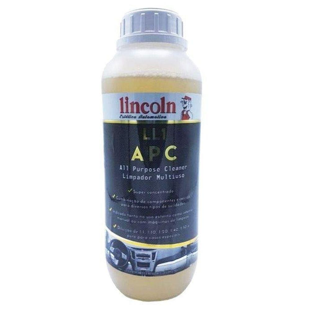 Limpador Multiuso Ll1 Apc 1 Litro Lincoln