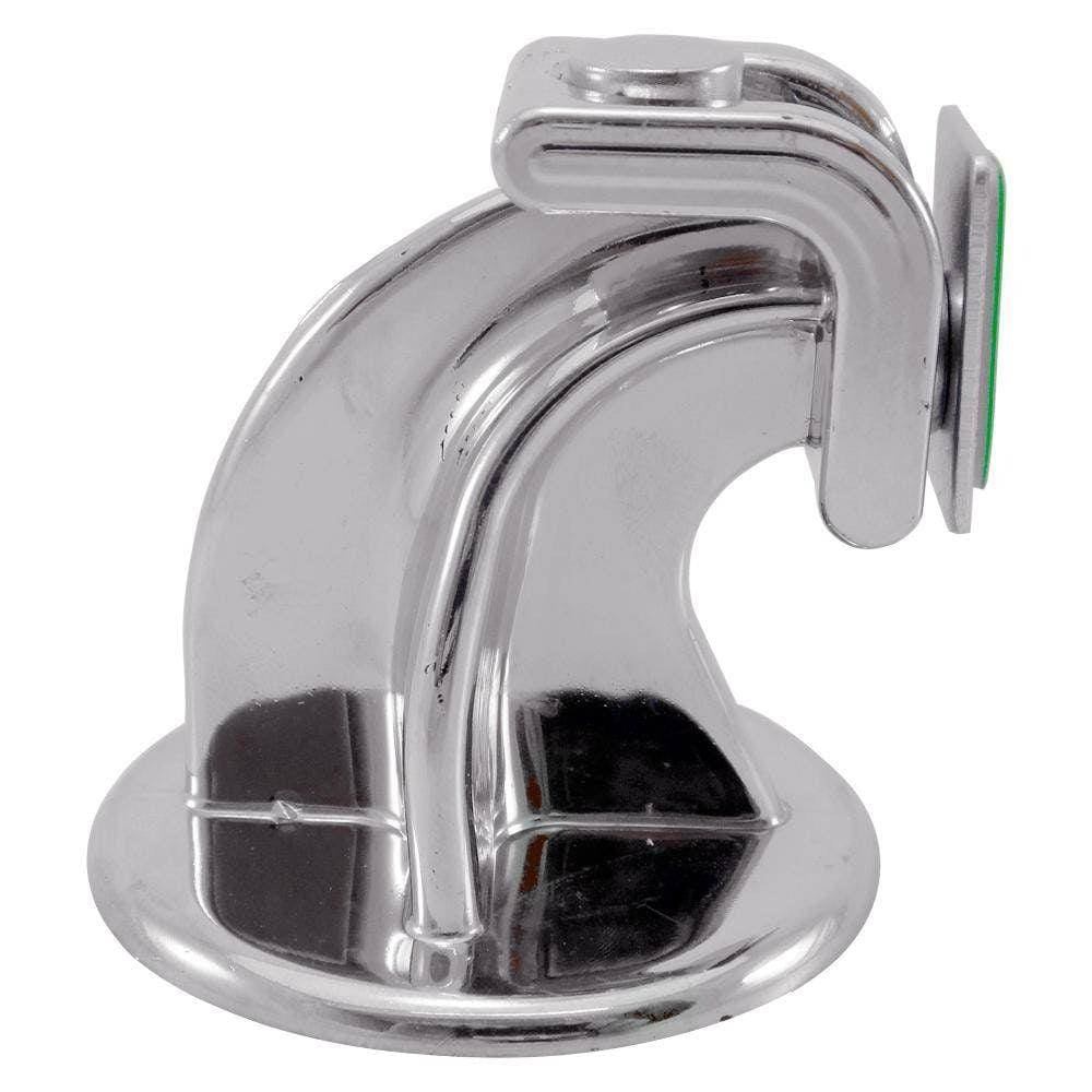 Prendedor Fixador Trava Portas Magnético Com Fixador Adesivo Cromado