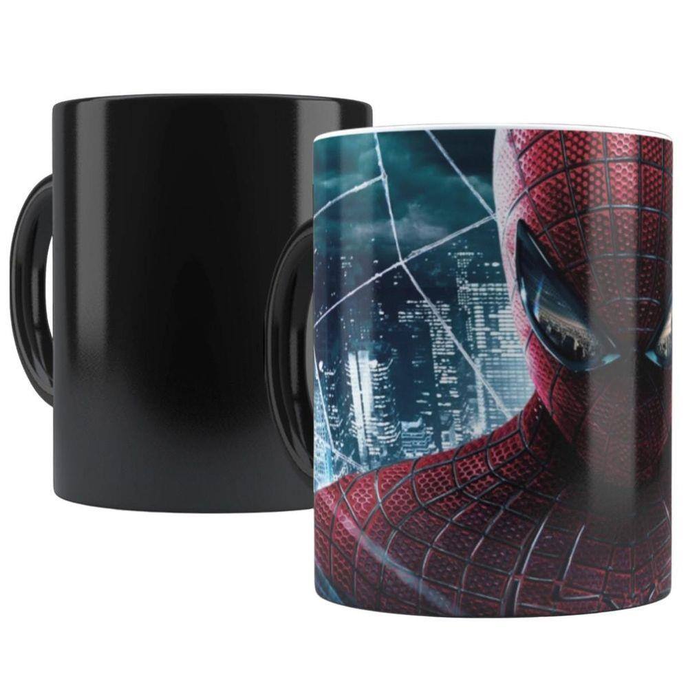 Caneca Mágica Homem Aranha Termossensível Modelo 1