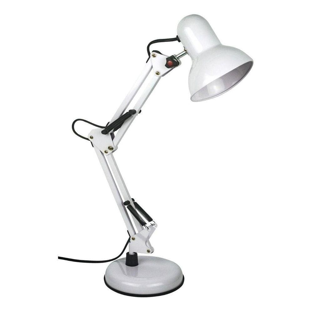 Luminaria Pixar Preta Articulada De Mesa