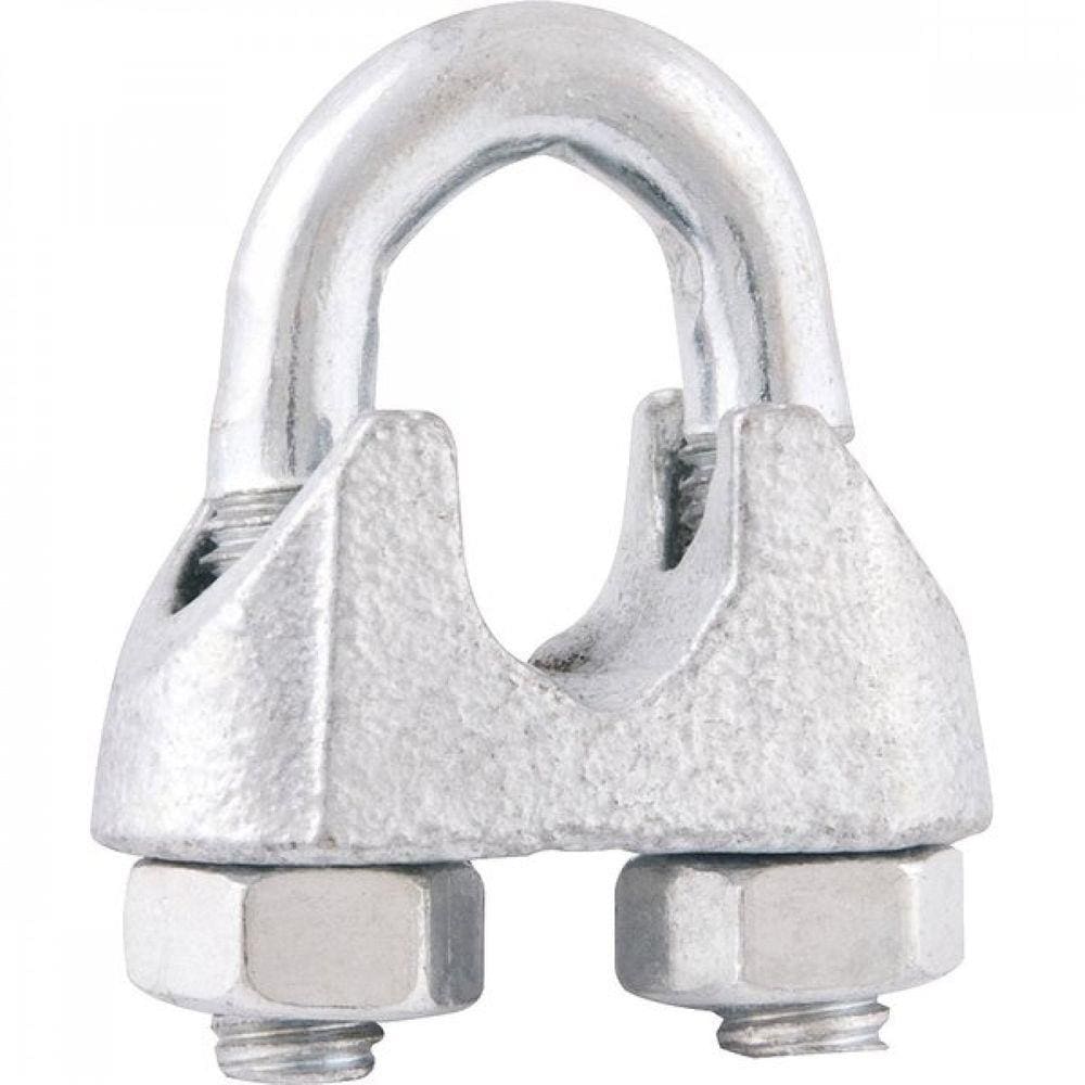 Clips Grampo Para Cabo De Aco 1/8 100 Unidades