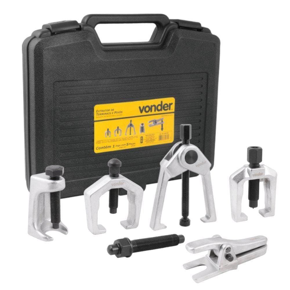 Extrator De Terminais E Pivos Cj(5Pc) Vd Vonder