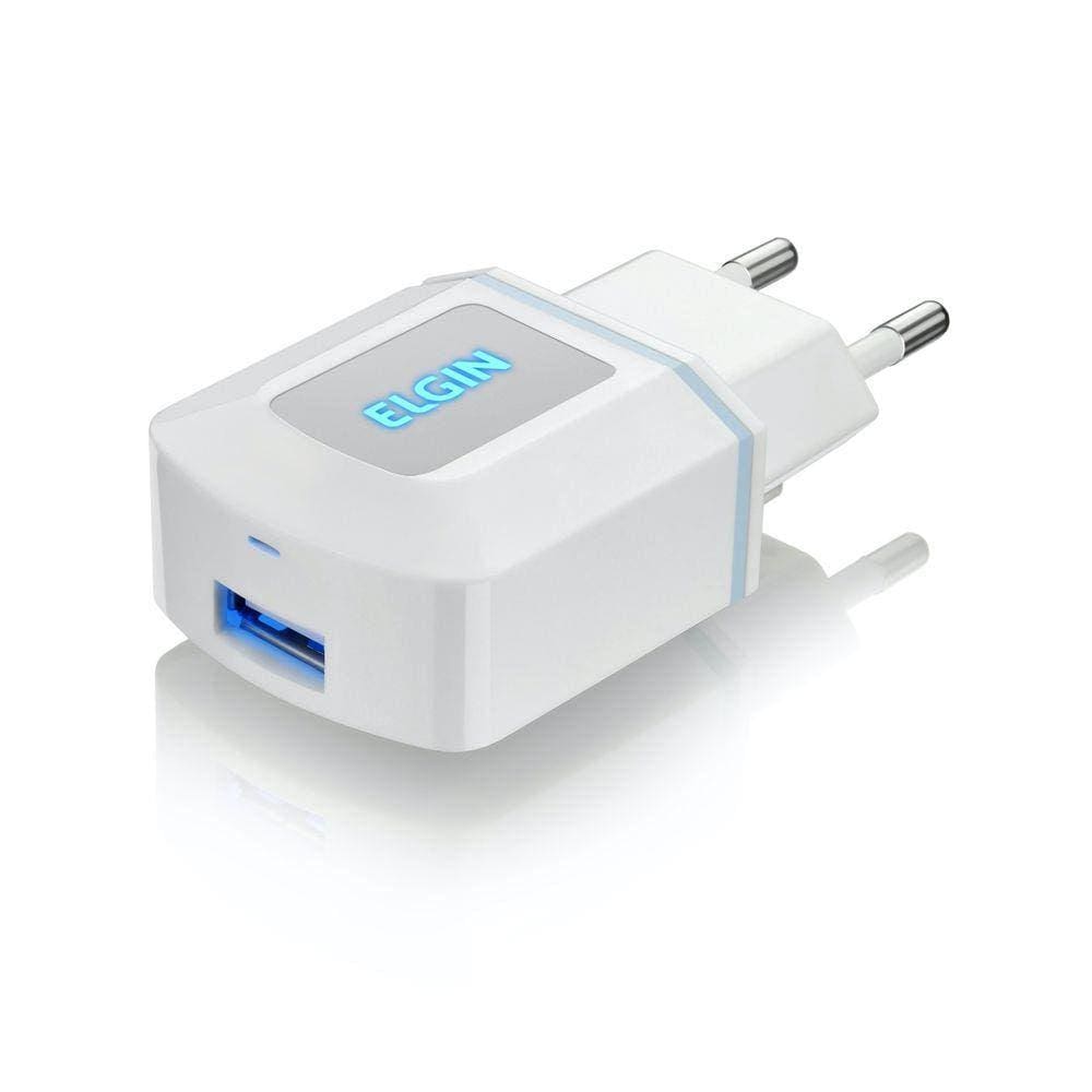 Carregador USB Bivolt 5V 1A 1x USB Elgin CT1USB