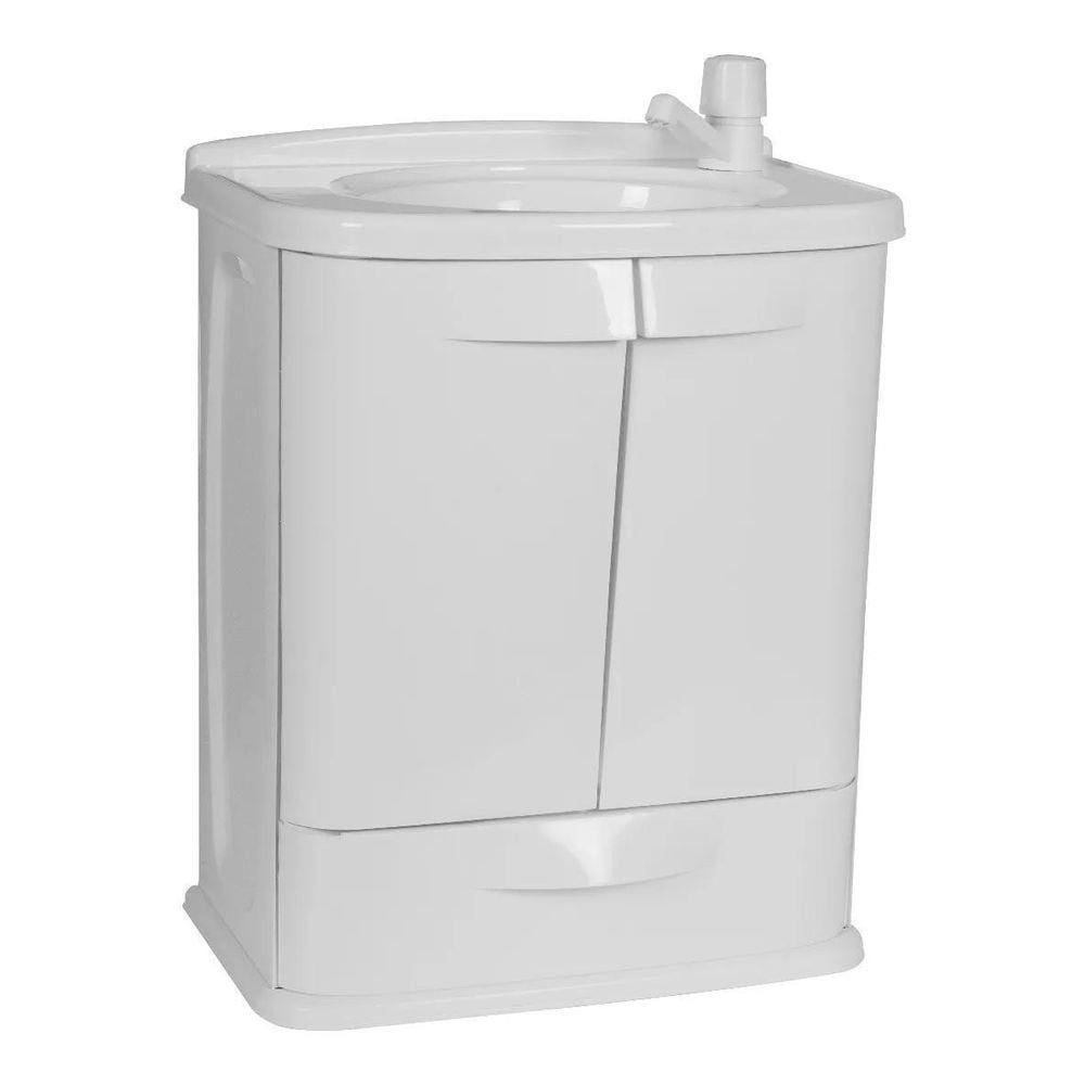 Gabinete Plástico Banheiro Lavável 100% PVC Gab-Fit