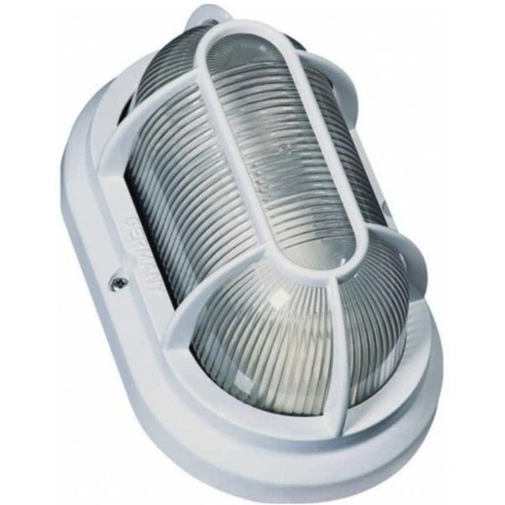 Luminaria Tartaruga Branca Led 8W Bivolt 2016166 Blumenau