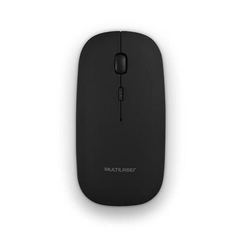 Mouse Sem Fio 2.4Ghz Recarregável Lithium Usb