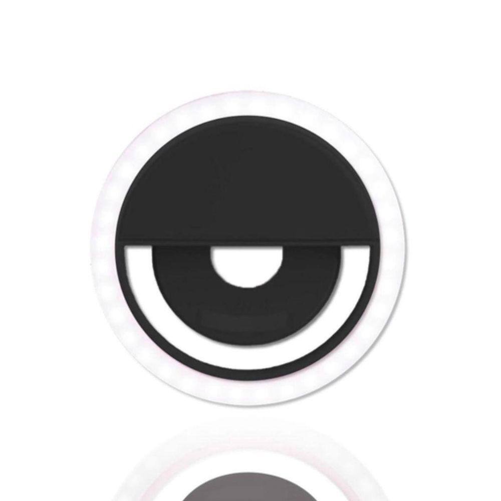 Clipe Anel Luz Pra Selfie Ring Light Flash Celular Universal