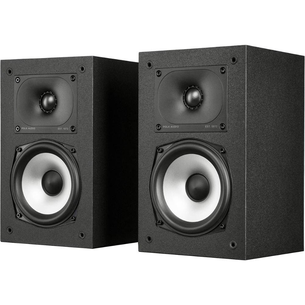Polk Audio Monitor XT15 - Par de Caixas Acústicas Bookshelf para Home Theater 150W Preto