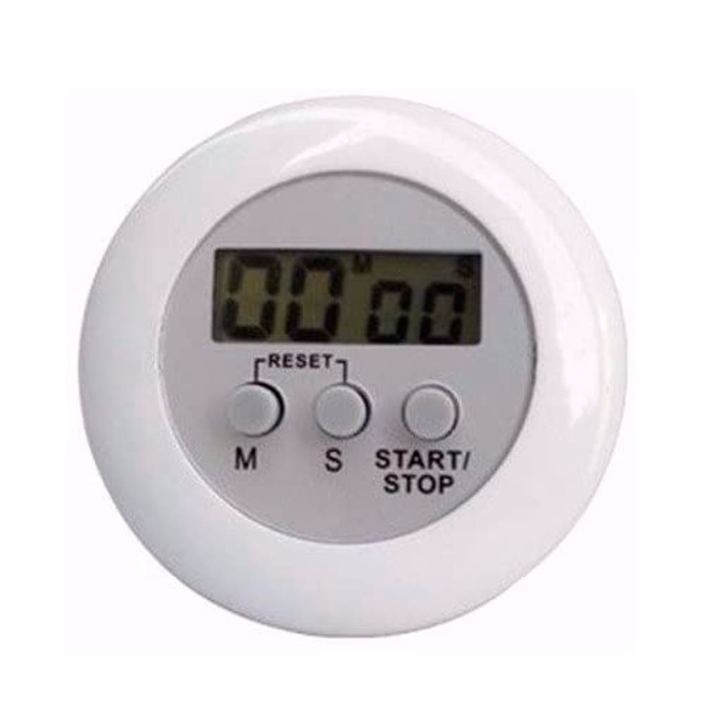 Timer Digital Redondo Profissional Santa Clara