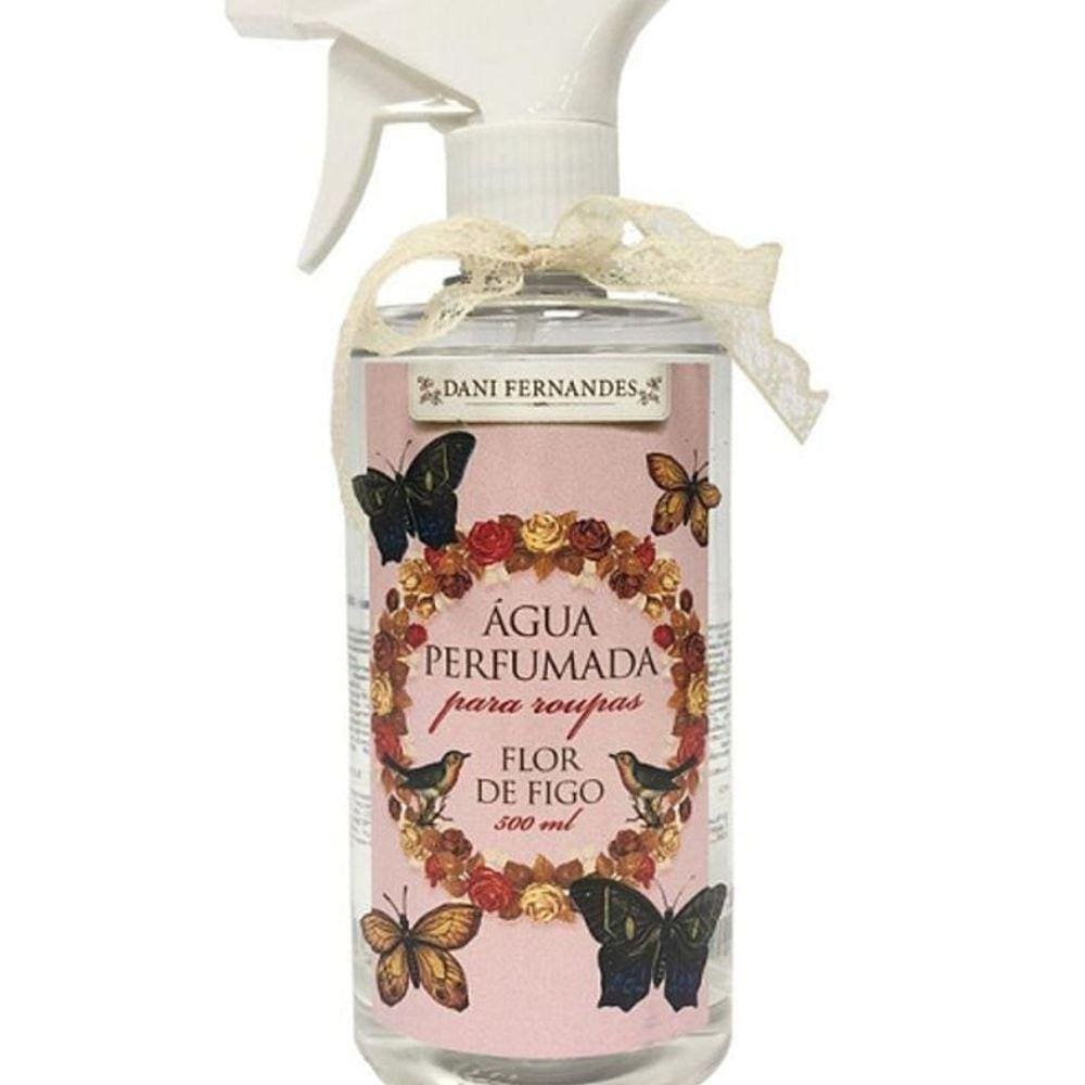 Água Perfumada Facilita Ao Passar Roupas Flor De Figo 500Ml
