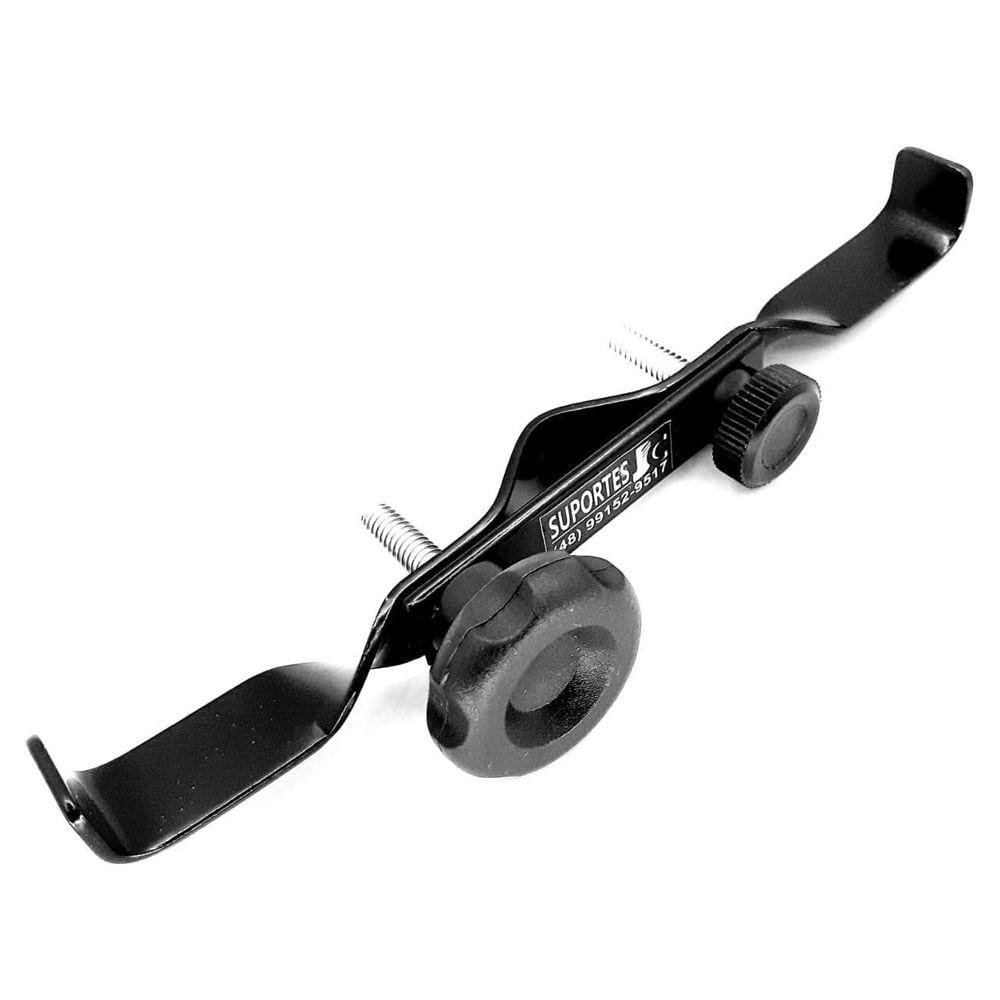 Suporte Duplo De Pandeiro Preto Jc Suportes Instrumentais