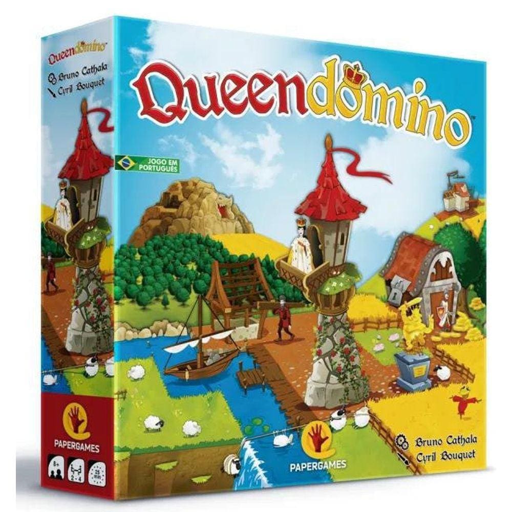 Jogo De Tabuleiro Queendomino - Papergames