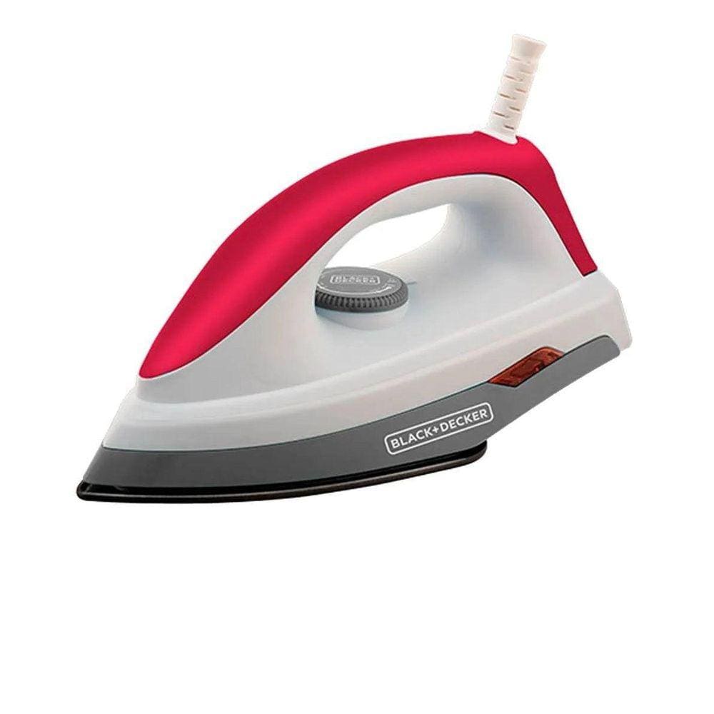 Ferro Á Seco Com Base Antiaderente 1000W Black+Decker 110V