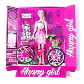 Boneca Barbie Passeio De Bicicleta Mattel - HBY28