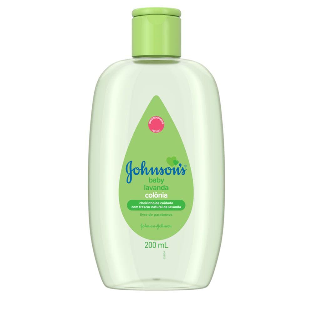 Colônia Johnson`s Baby Lavanda 200 ml