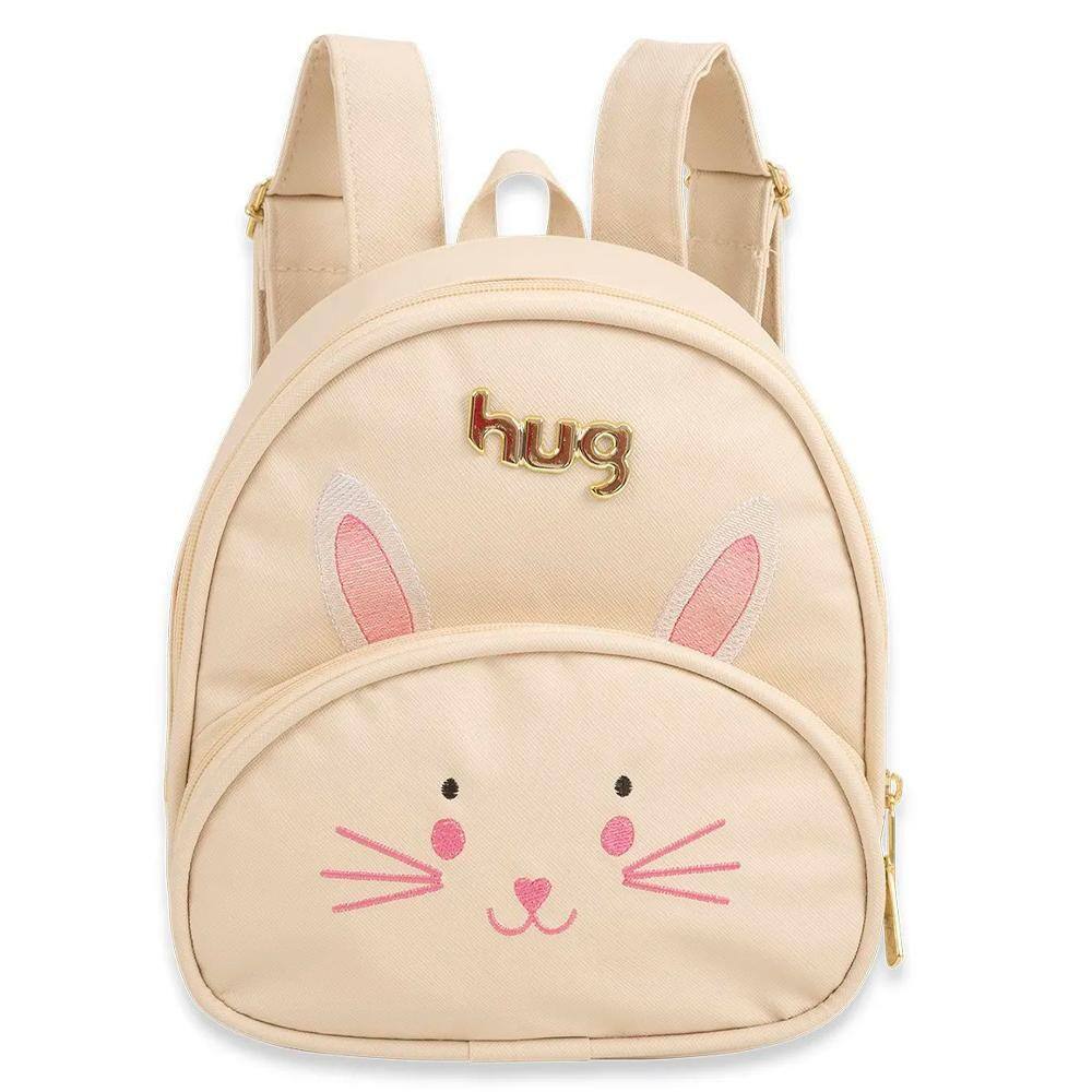 Mochila Fun Coelho Hug Bege B8100-4
