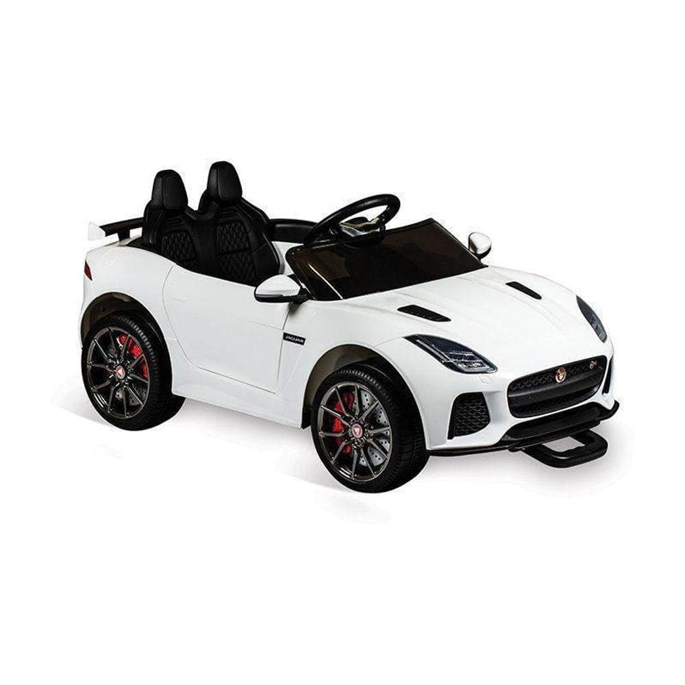 Veículo Elétrico Jaguar Branco Controle 12V - Bandeirante