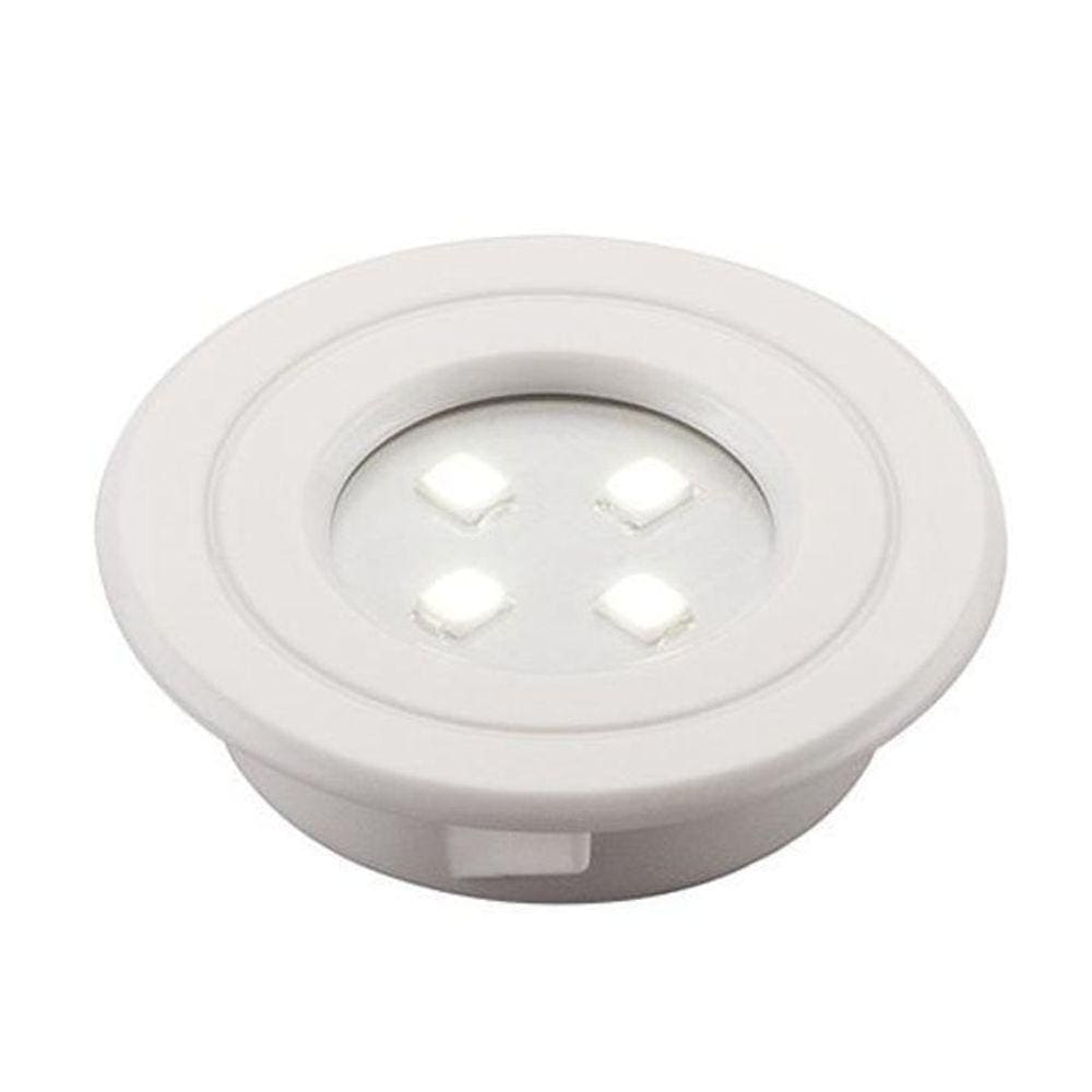 Luminária Móveis Lumini Pop Branco Redondo 6500K Embutir
