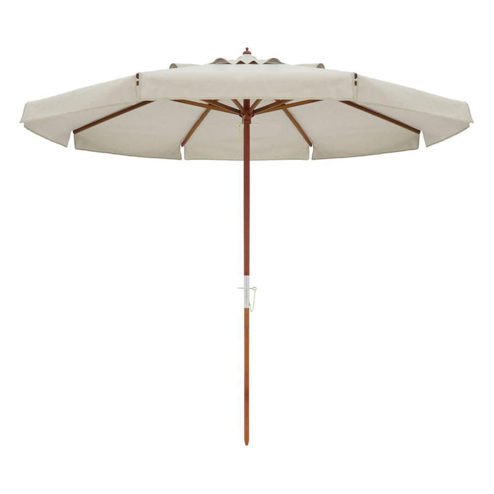 Ombrelone Madeira Positano 3m Bagum Sombreiro Jardim Bege - Belfix