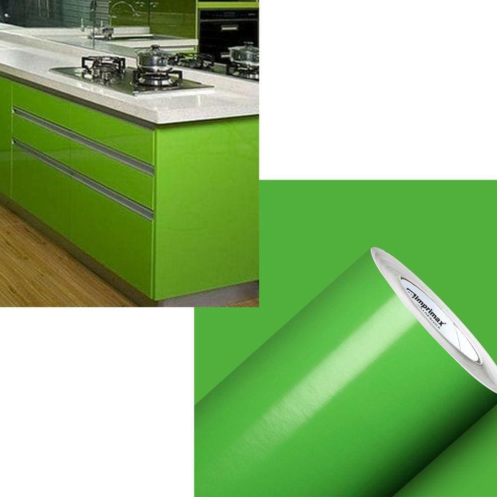 Adesivo Vinil Envelopamento 8mx50cm Verde Abacate