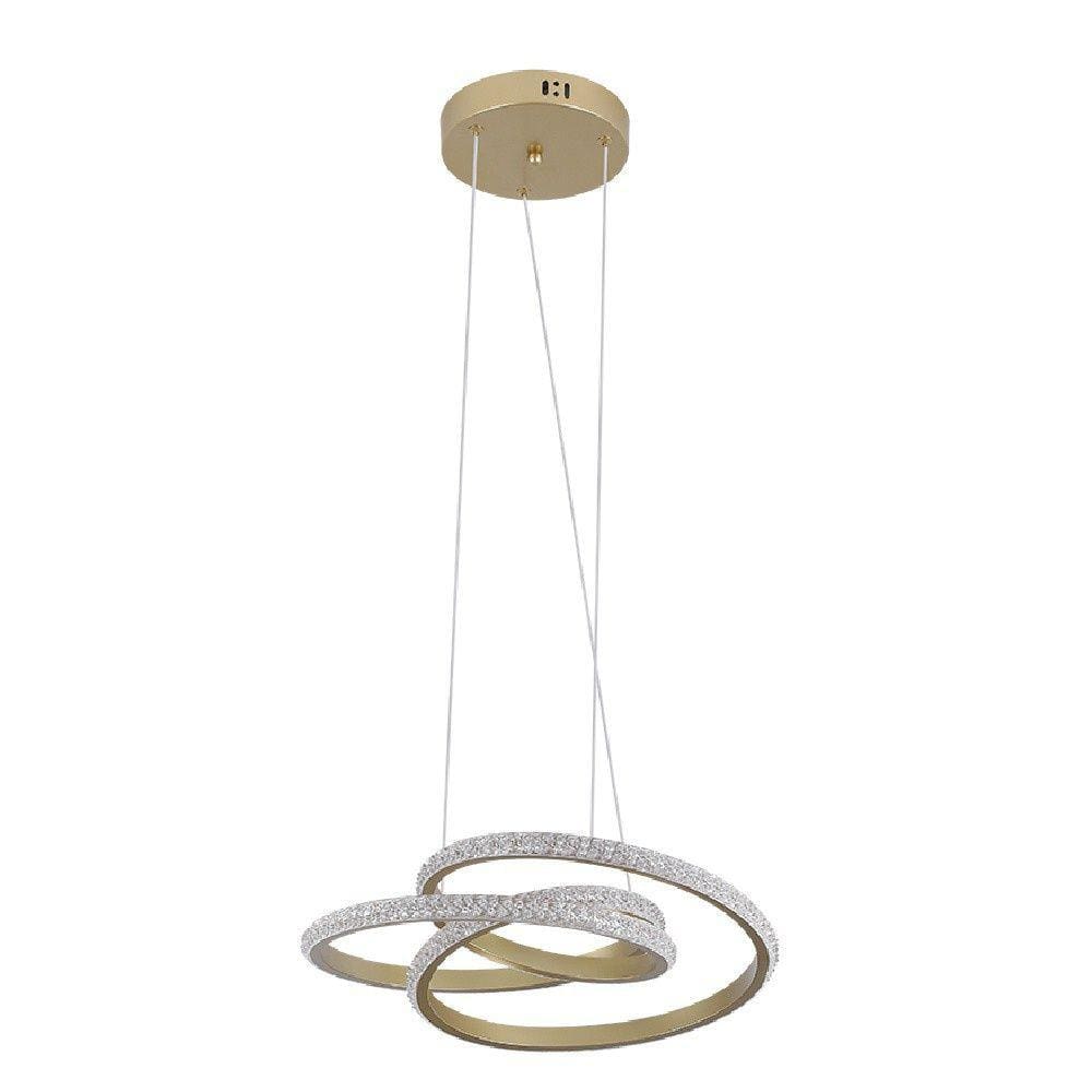 Pendente Nordecor Led Kena 2150 - Bronze - 3000K  | 38W / 3040lm / IP20 |
