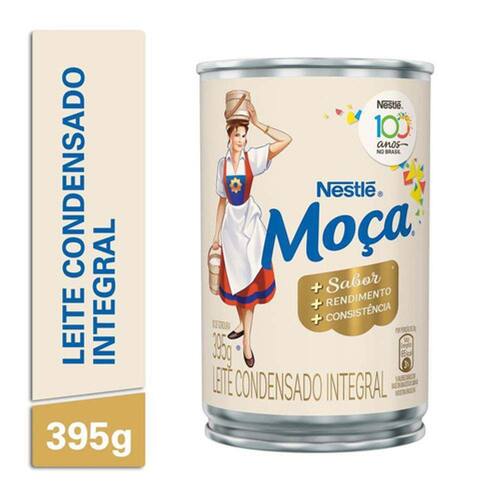 Leite Condensado Integral Moça Lata 395g - Nestlé Menor preço em Leite Condensado Integral Moça Lata 395g - Nestlé