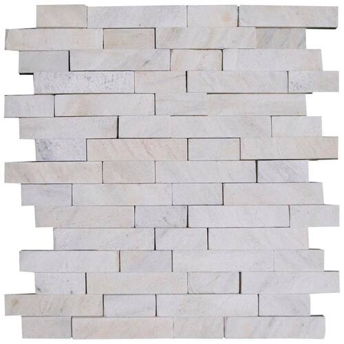 Menor preço em Mosaico Pedra Natural São Tomé Mp 2080 Branco 30x30cm