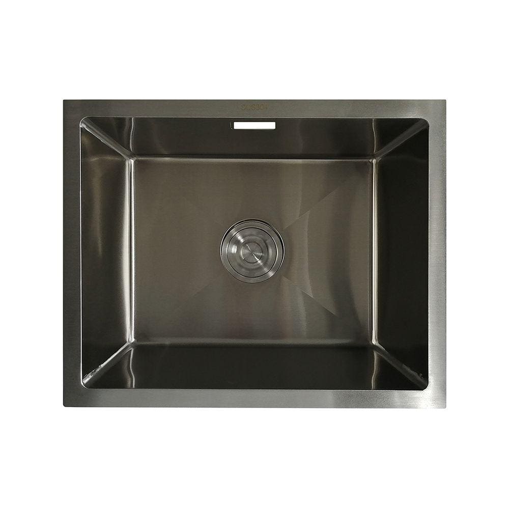 Cuba Inox de Cozinha - Embutir ou Sobrepor Gourmet 50x40 com Acessórios - Prata