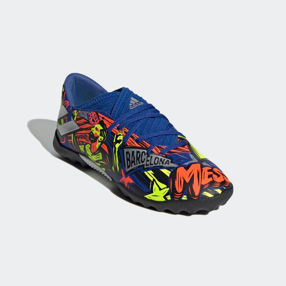 chuteira society adidas nemeziz messi 19 3 tf