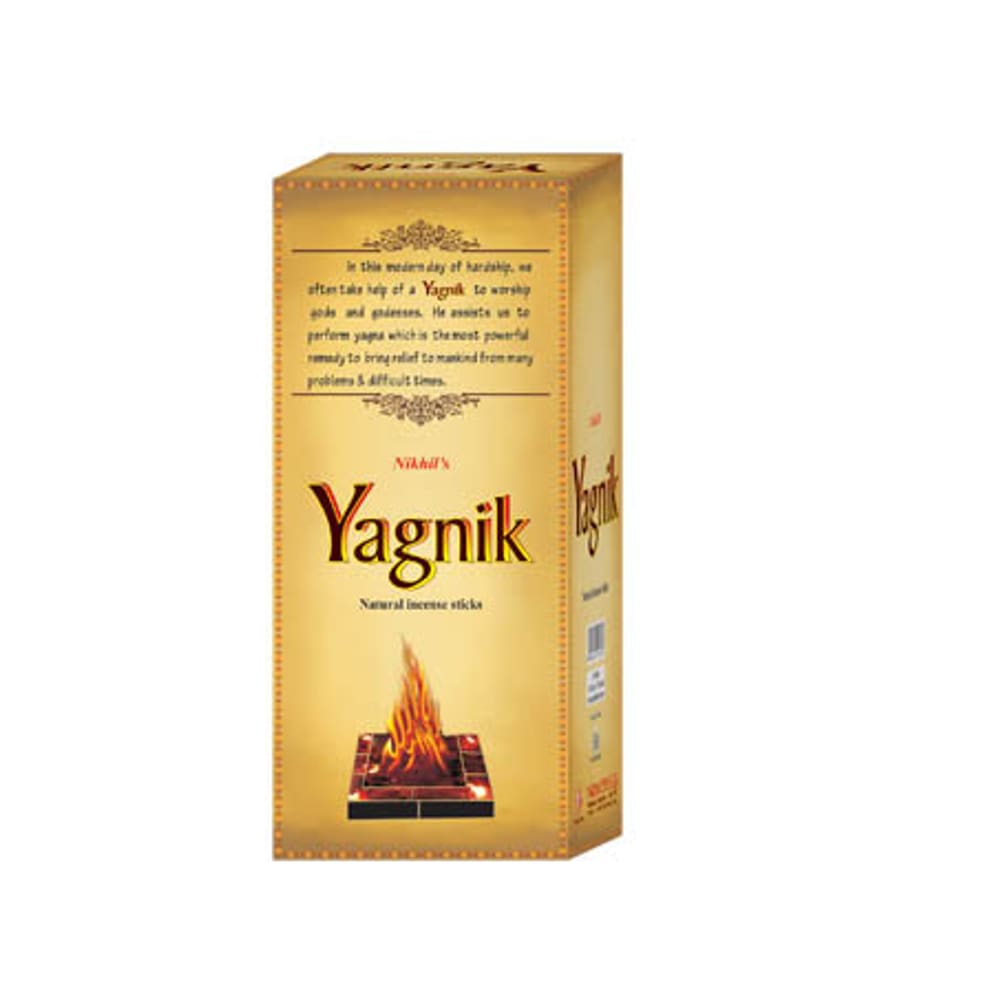 Incenso Yagnik - Massala - Marca Nikhil - Box 12 Cartuchos