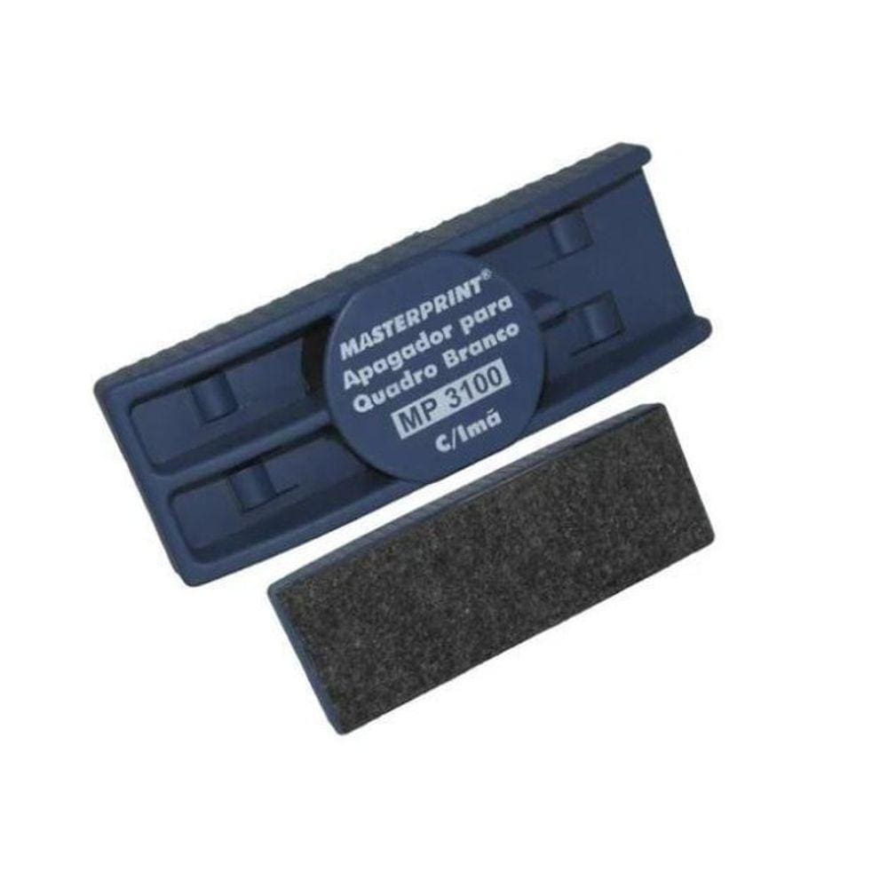 Apagador Quadro Branco Com Imã E Suporte Para 2 Marcadores