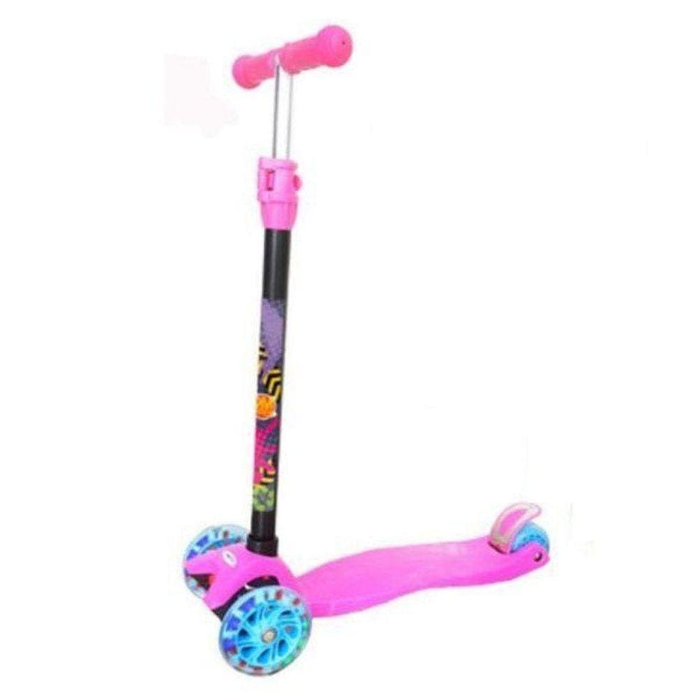 Patinete New Plus Rosa Dm Toys