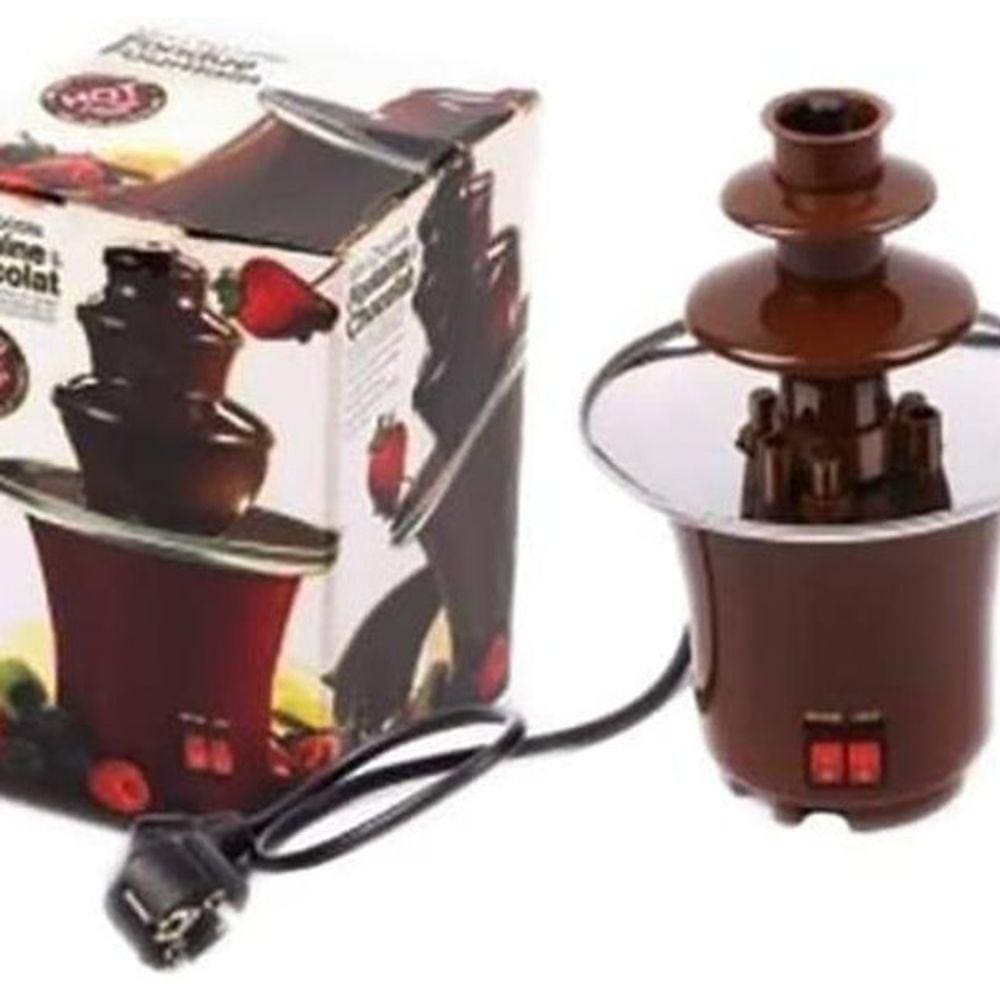 Máquina Chocolate Fondue Elétrica Mini Chocolate Fondue