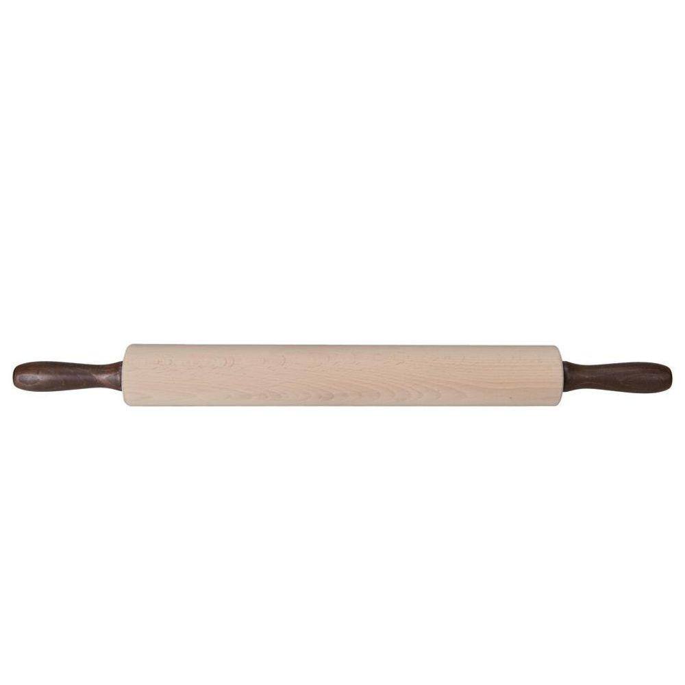 Rolo De Massa Madeira Pizza Pastel Cabo Giratório 40Cm Eppi