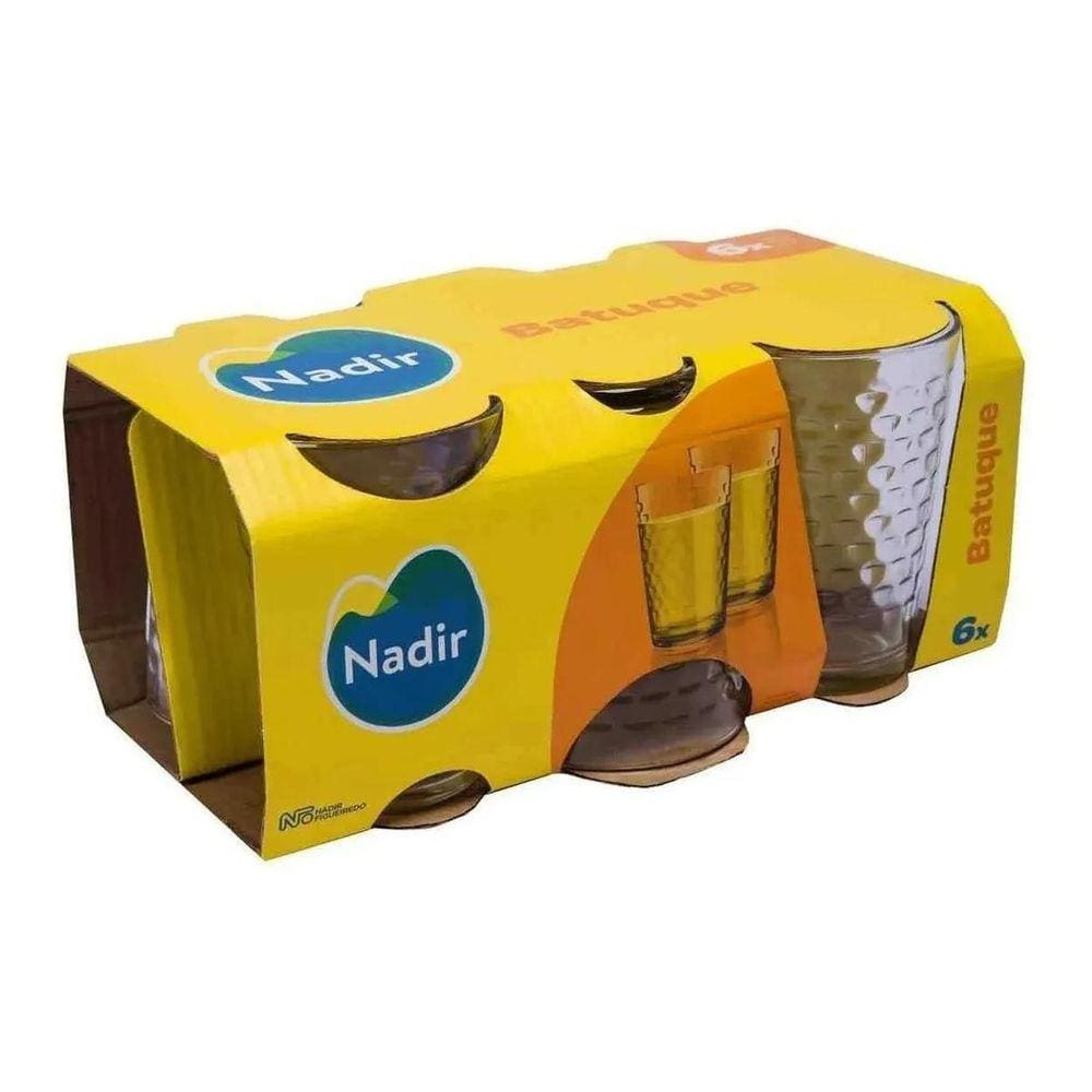 Jogo De Copos Nadir Batuque 265ml Com 24 Peças