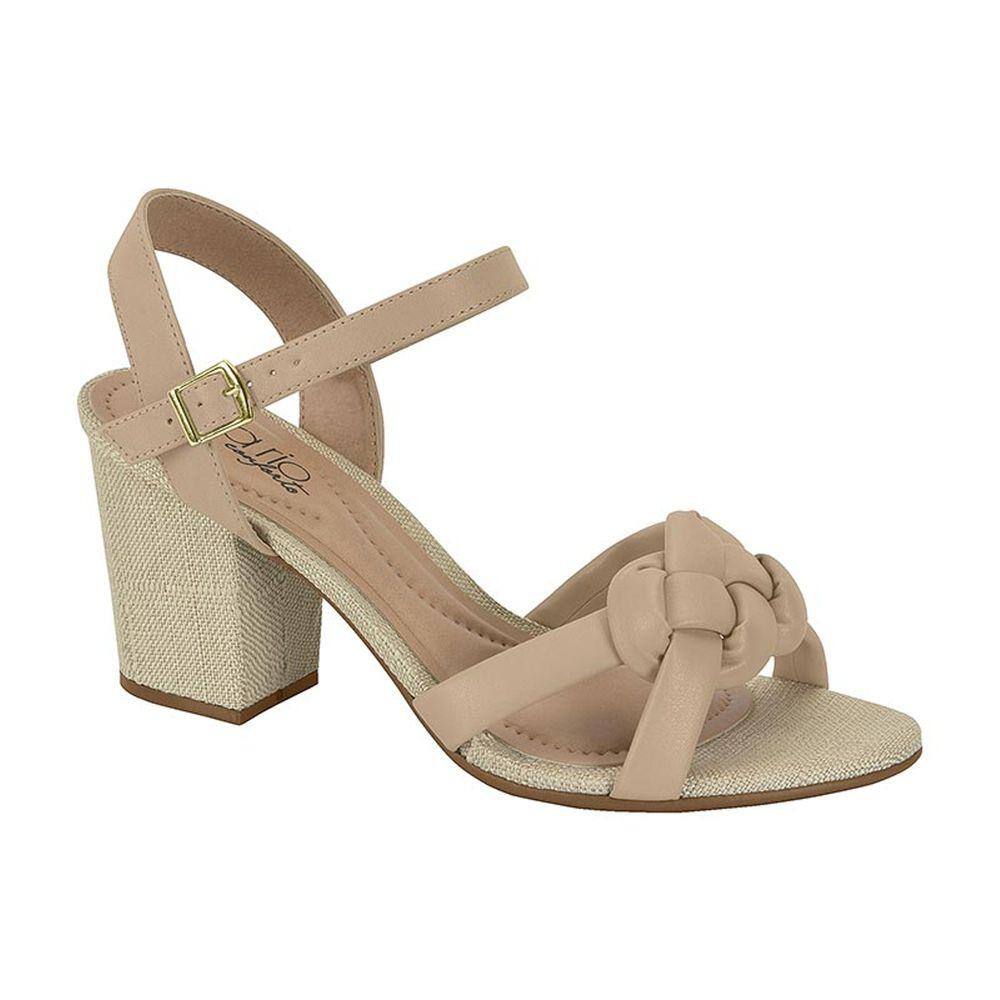 Sandalia salto grosso beira rio | Extra