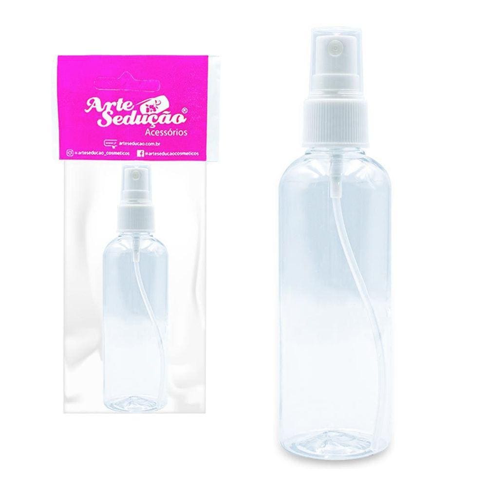 Frasco Borrifador Válvula Spray Álcool Perfume Água 100 Ml