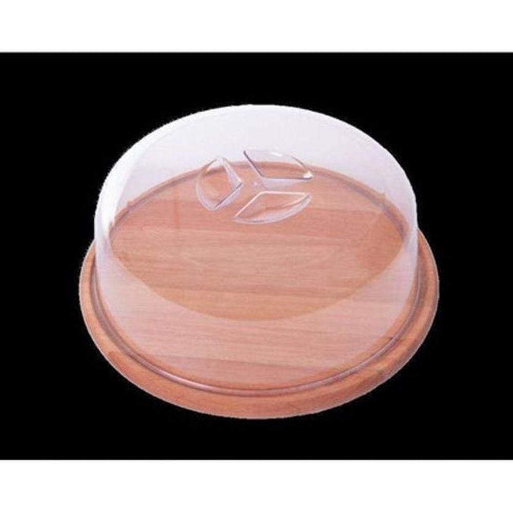 Boleira De Madeira Com Tampa Essence Domama