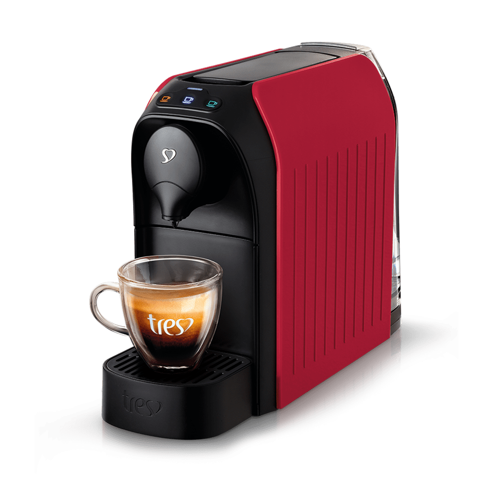 Cafeteira Espresso Passione Vermelha Automática - TRES 3 Corações