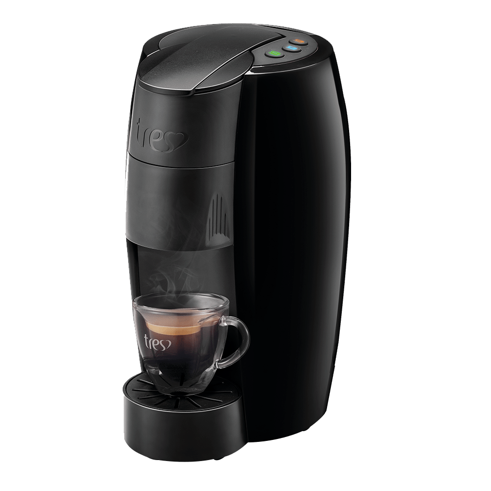 Cafeteira Espresso LOV Preta Automática - TRES 3 Corações