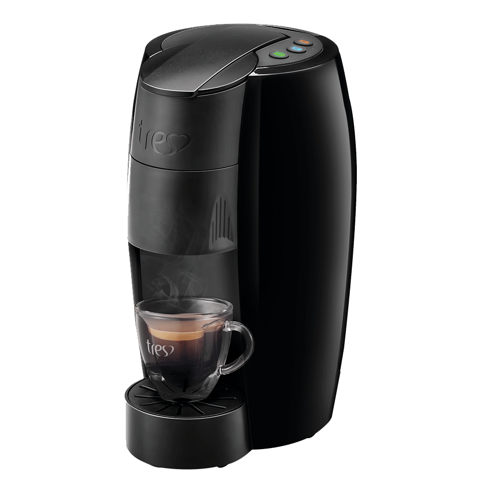 Cafeteira Espresso LOV Preta Automática - TRES 3 Corações