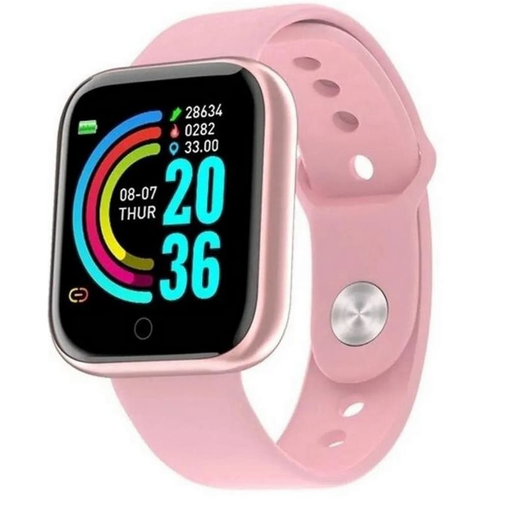 SmartWatch - Relógio Inteligente W5 - Ouro Rosê